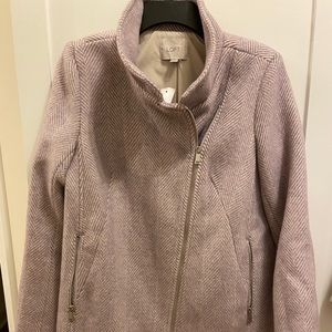 Loft Herringbone Lavender Coat